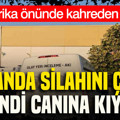 Fabrika önünde kahreden olay: Bir anda silahını çekip kendi canına kıydı