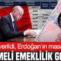 Kademeli emeklilik geliyor: Tarih verildi, Erdoğan’ın masasında