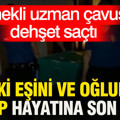 Emekli uzman çavuş dehşet saçtı: Eski eşini ve oğlunu vurup hayatına son verdi