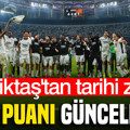 Beşiktaş'ın tarihi zaferi sonrası UEFA ülke puanı sıralaması güncellendi