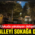 Sultangazi’de acil tahliye:Uykuda yakalayan dehşet: Binalardan gelen sesler mahalleyi sokağa döktü