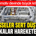 Otomotiv devinde büyük kriz: Hisseler sert düştü, sendikalar harekete geçti