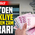 AYM'den emekliye seyyanen zam kararı: 'Kabul edildi'