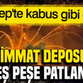 Halep'te kabus gibi gece: Mühimmat deposunda peş peşe patlama