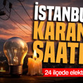 İstanbul'da karanlık saatler: 17 ilçede elektrik kesintisi