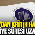 SPK'dan kritik hamle: Tasfiye süresi uzatıldı