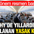 THY'de yıllardır uygulanan yasak kalktı: Yeni dönem resmen başladı