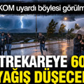 AKOM tarih verdi, şiddetli yağacak diyerek uyardı: Tam 60 kg yağış geliyor