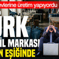 Türk tekstil şirketi iflas eşiğinde: Dünya markalarına üretim yapıyordu