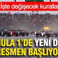 Formula 1’de yeni dönem resmen başlıyor: İşte değişecek kurallar