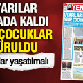 YENİÇAĞ Gazetesi: Uyarılar havada kaldı yine çocuklar vuruldu
