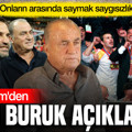 Fatih Terim'den Okan Buruk açıklaması: "Onların arasında saymak saygısızlık"