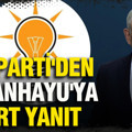AK Parti'den Netanhayu'ya sert yanıt