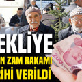 Emekliye seyyanen zam rakamı ve tarihi verildi: İktidar ortağı açıkladı