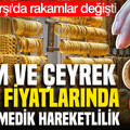 Kapalıçarşı’da akşam altın fiyatları değişti: Gram altın, çeyrek altın kaç TL oldu? (25 Eylül)