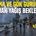 Meteoroloji uyardı: Fırtına ve gök gürültülü sağanak yağış bekleniyor