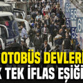 Otobüs şirketleri tek tek iflas eşiğinde