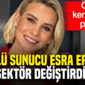 Ünlü sunucu Esra Erol sektör değiştirdi: O artık kendi işinin patronu