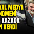 Sosyal medya fenomeni 'Motovlogcu Dayı' feci kazada hayatını kaybetti