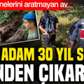 Artvin'de film sahnelerini aratmayan av: Cani adam 30 yıl sonra ininden çıkarıldı