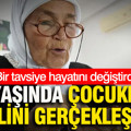 Bir tavsiye hayatını değiştirdi: 72 yaşında çocukluk hayalini gerçekleştirdi