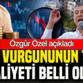Özgür Özel fon vurgununun tam maliyetini açıkladı
