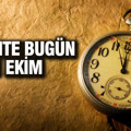 TARİHTE BUGÜN 1 Ekim