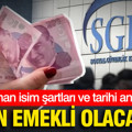 Erken emekli olacaklar: Noyan Doğan şartları ve tarihi anlattı