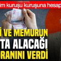 SGK uzmanı Emin Yılmaz emekli ve memurun ocakta alacağı maaş zammını hesapladı
