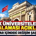Türk üniversitelerinin sıralaması açıklandı: Yıllar içindeki değişim şaşırttı