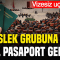 3 meslek grubuna daha yeşil pasaport talebi: Vizesiz uçacaklar