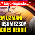Deprem uzmanı Şener Üşümezsoy açık adres verdi: 6,5 ila 7 büyüklüğünde…
