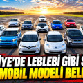 Türkiye'de leblebi gibi satan 5 otomobil modeli belli oldu