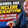 86 yaşında ama gençlere taş çıkartıyor: Her gün yaptığını duyan şaşırıyor