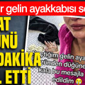 Öyle bir gelin ayakkabısı seçti ki... Damat düğünü son dakika iptal etti