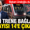 Bakan Uraloğlu duyurdu: Hızlı trene bağlanan il sayısı 14'e çıkacak