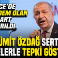 Düzce’de gündem olan pankart kaldırıldı: Ümit Özdağ sert ifadelerle tepki gösterdi