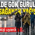 Meteoroloji uyardı: 42 ilde gök gürültülü sağanak yağış (6 Ekim 2026)