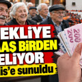 Emekliye 4 maaş birden geliyor: Meclis’e sunuldu