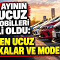 Ekim ayının en ucuz otomobilleri belli oldu: İşte en ucuz markalar ve modelleri