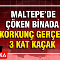İstanbul Maltepe'de 7 katlı bina çöktü: Enkazda kalanlar var