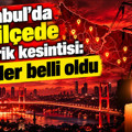 İstanbul’da 25 ilçede elektrik kesintisi: Saatler belli oldu