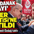 'Zavadanak Dayı' Zafer Partisi'ne katıldı: Rozetini Ümit Özdağ taktı