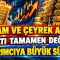 Altın fiyatları bugün ne kadar? Gram altın, çeyrek altın kaç TL? (11 Ekim)