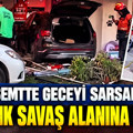 Lüks semtte geceyi sarsan kaza: Ortalık savaş alanına döndü