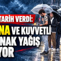 AKOM tarih verdi: Fırtına ve şiddetli sağanak yağış geliyor