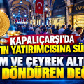 Altın fiyatları bugün ne kadar? Gram altın, çeyrek altın kaç TL oldu? (12 Ekim 2026)