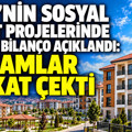 TOKİ’nin sosyal konut projelerinde 9 aylık bilanço açıklandı: Rakamlar dikkat çekti