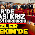 İzmir’de siyasi kriz Meclis'i durdurdu: Gözler 15 Ekim’de