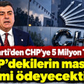 YENİ Parti'den CHP'ye 5 milyon TL yanıtı: "CHP'dekilerin masrafını biz mi ödeyecektik?"